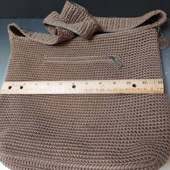 Le sak taupe tan shoulder bag.great year round bag - Picture 2 of 4